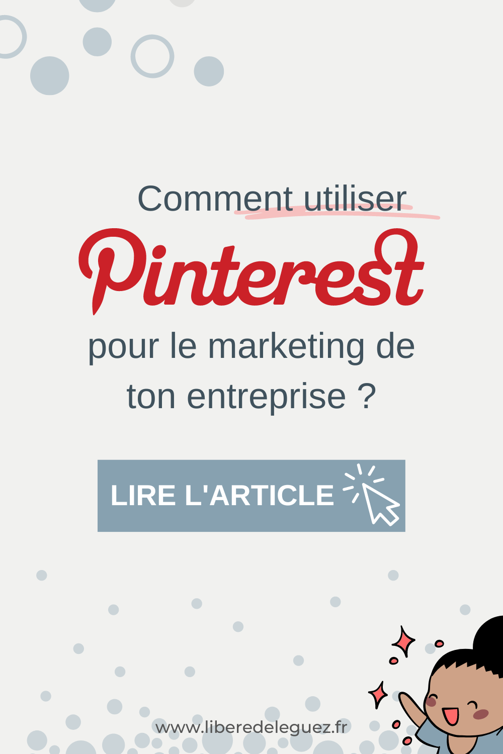 Article de blog sur l'utilisation de Pinterest