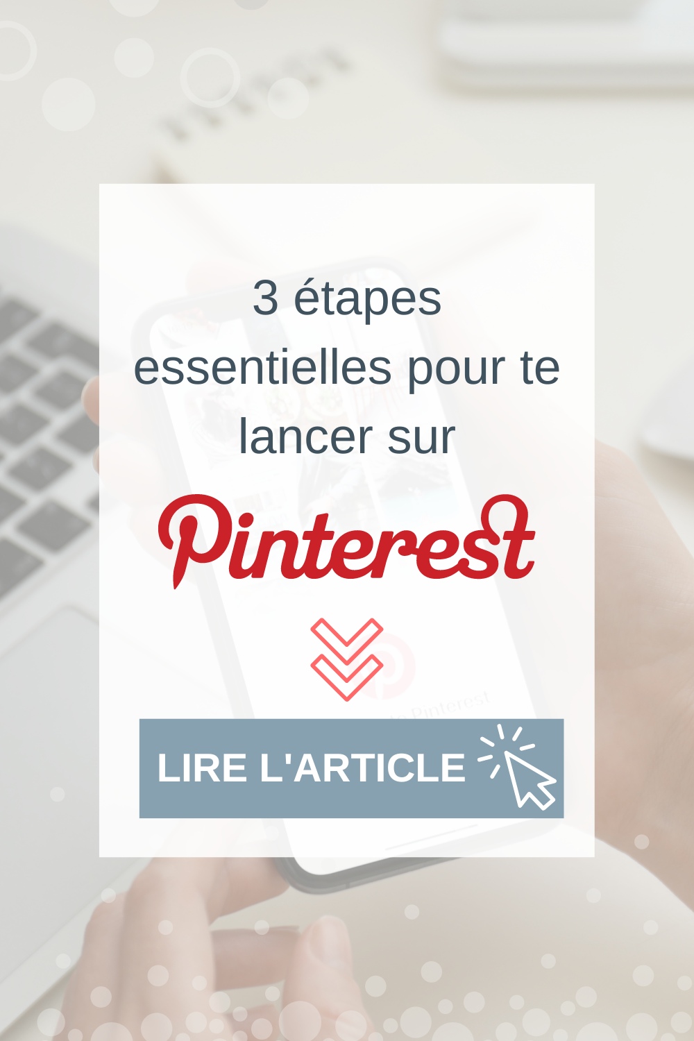 Article de blog sur l'utilisation de Pinterest