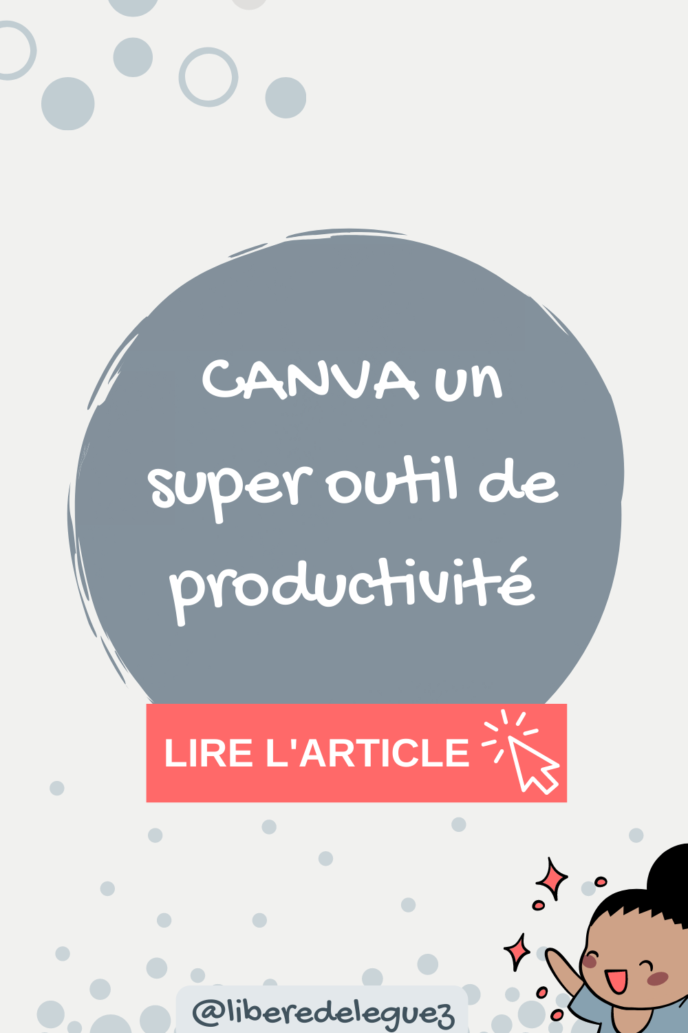 Pinterest Pin pour l'article 'Comment utiliser Canva en 2023'