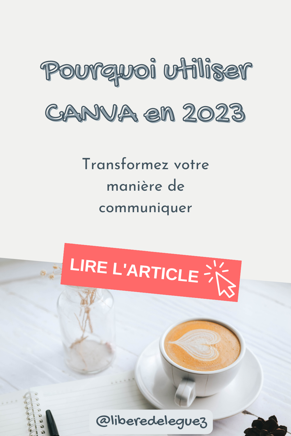 Épingle Pinterest pour le guide 'Exploiter Canva en 2023'